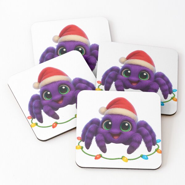 Item preview, Christmas Purple Tarantula designed and sold by Sillytoe.