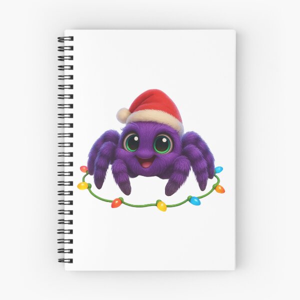 Item preview, Christmas Purple Tarantula designed and sold by Sillytoe.