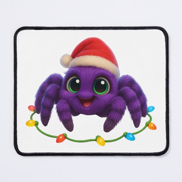 Item preview, Christmas Purple Tarantula designed and sold by Sillytoe.