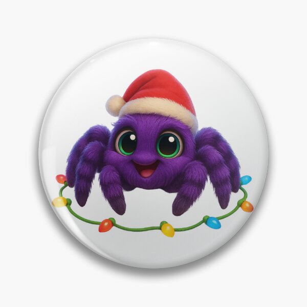 Item preview, Christmas Purple Tarantula designed and sold by Sillytoe.
