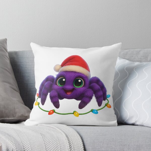 Item preview, Christmas Purple Tarantula designed and sold by Sillytoe.