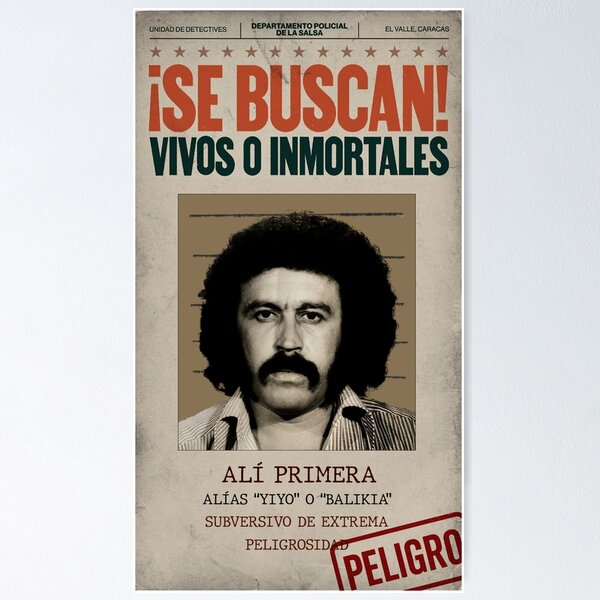 Item preview, Ali Primera Wanted designed and sold by alimanaure.