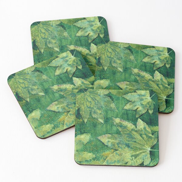 Item preview, Green Maple Leaf Botanical Wall Art by Nicole Giger designed and sold by NicoleGiger.Studio.