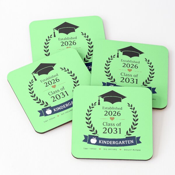 Item preview, ⭐ LIFE MILESTONES COLLECTION ⭐ - 2026 - KINDERGARTEN - for light color backgrounds designed and sold by WheelieGdArt.