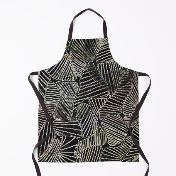 Item preview, Neon Black and White Leafy Stripes designed and sold by SunnyandStardust.