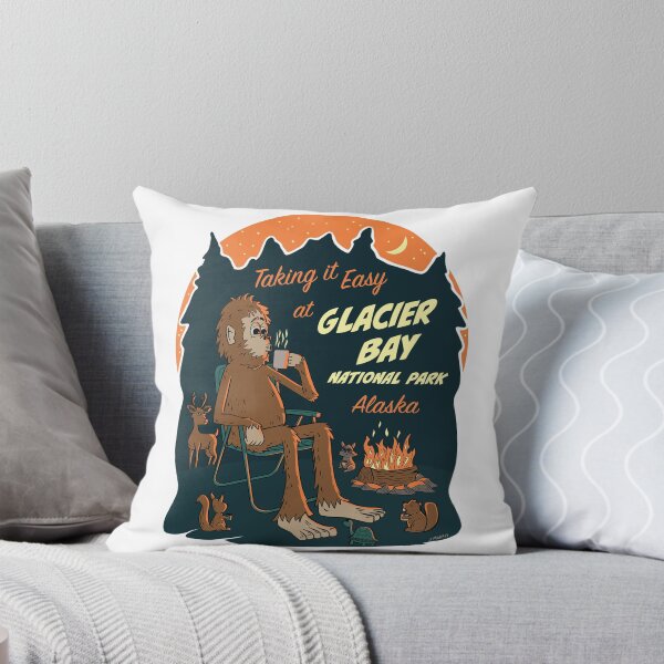 Item preview, Taking It Easy at Glacier Bay National Park Bigfoot designed and sold by John Morris Illustration.