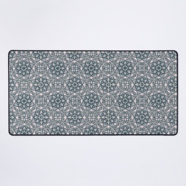 Item preview, Indigo Black Floral Mandala Seamless Pattern designed and sold by WillCraftx.
