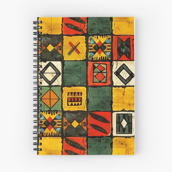 Item preview, African-Style Green, Yellow, And Red Ornate Designs designed and sold by DEC02.
