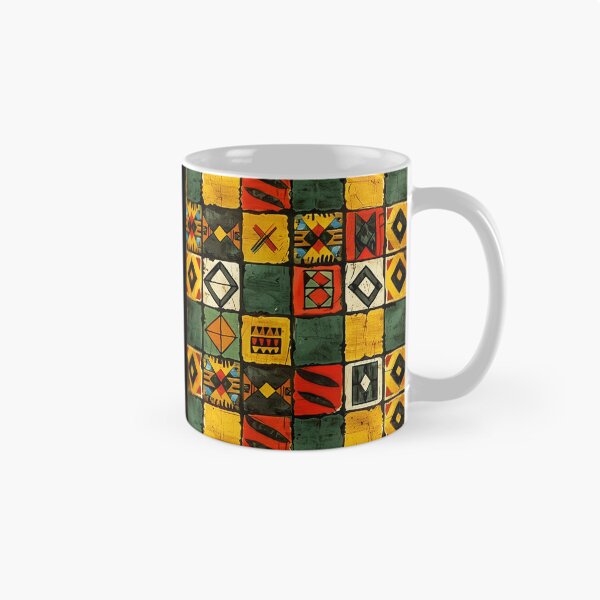 Item preview, African-Style Green, Yellow, And Red Ornate Designs designed and sold by DEC02.