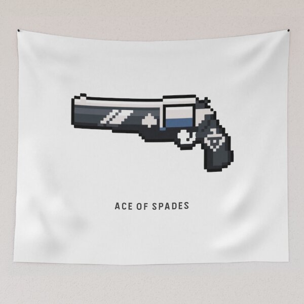 Item preview, Science Ace Of Spades aWorld Futuristic Nights designed and sold by dishcutnes.