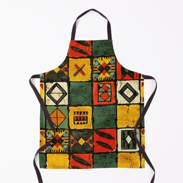 Item preview, African-Style Green, Yellow, And Red Ornate Designs designed and sold by DEC02.