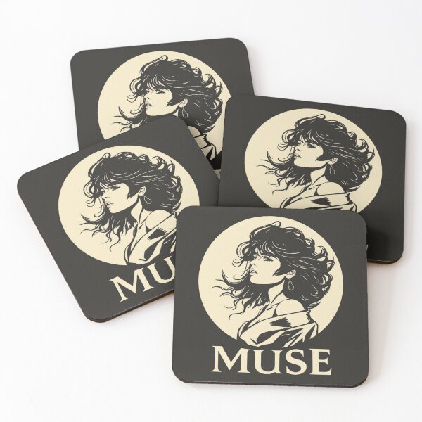 Item preview, Retro Graphic Portrait - Artistic Muse designed and sold by ERODED SELF.