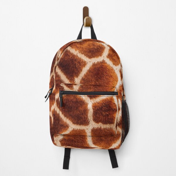 Item preview, Giraffe Print Pattern - Realistic Rust & Cream Fur Texture Design designed and sold by Nine Lives Studio.