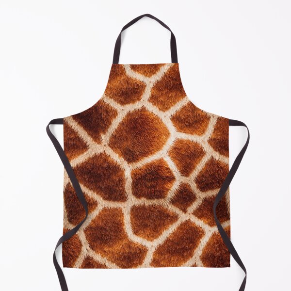Item preview, Giraffe Print Pattern - Realistic Rust & Cream Fur Texture Design designed and sold by Nine Lives Studio.