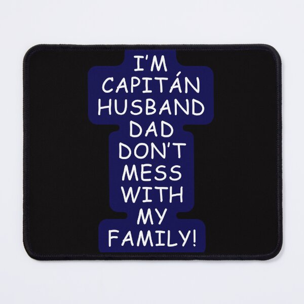 Item preview, Captain Husband Dad Funny Father Family Design. Captain Husband Dad Family Hero designed and sold by laughterforall.