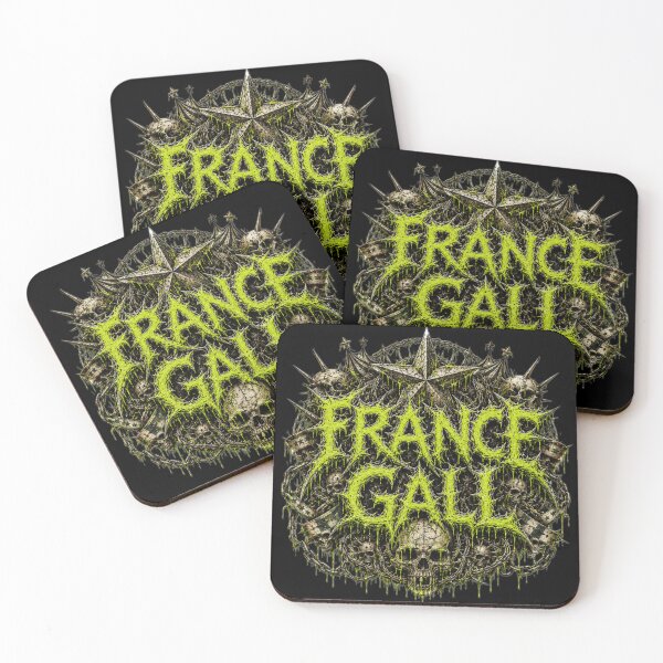 Item preview, France Gall Metal designed and sold by DeanBaudart.