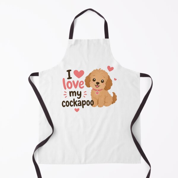 Item preview, I Love My Cockapoo Dog Cute Puppy Illustration designed and sold by Cerys-GS.