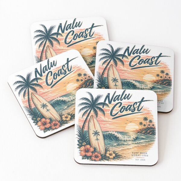 Item preview, Nalu Coast Surf More | Retro Ocean Wave Design  designed and sold by Nalu Coast.