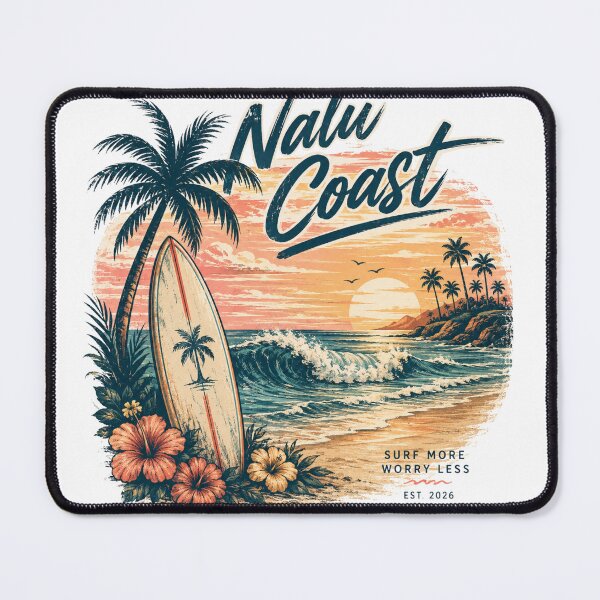 Item preview, Nalu Coast Surf More | Retro Ocean Wave Design designed and sold by Nalu Coast.