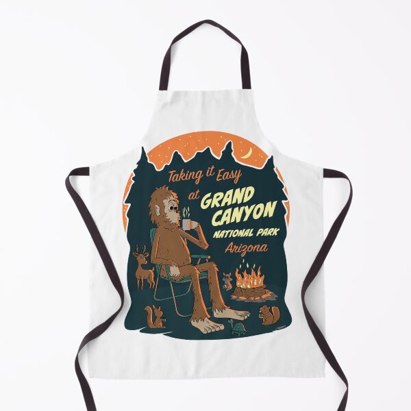 Item preview, Taking It Easy at Grand Canyon National Park Bigfoot designed and sold by John Morris Illustration.