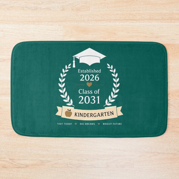 Item preview, ⭐ LIFE MILESTONES COLLECTION ⭐ - 2026 - KINDERGARTEN - for dark color backgrounds designed and sold by WheelieGdArt.