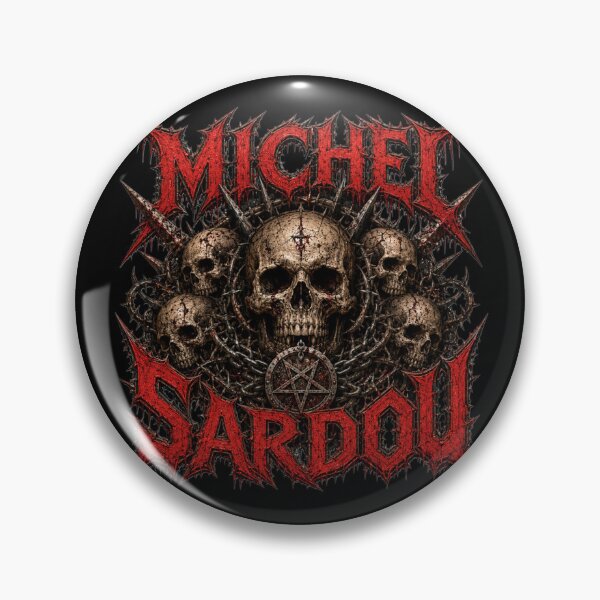 Item preview, Michel Sardou Metal designed and sold by DeanBaudart.