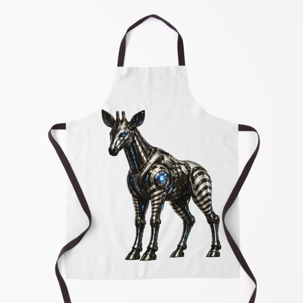 Item preview, Steel Okapi V5 – Futuristic Mechanical Okapi Robot | Cyberpunk Industrial Animal designed and sold by SteelCoat Studio.