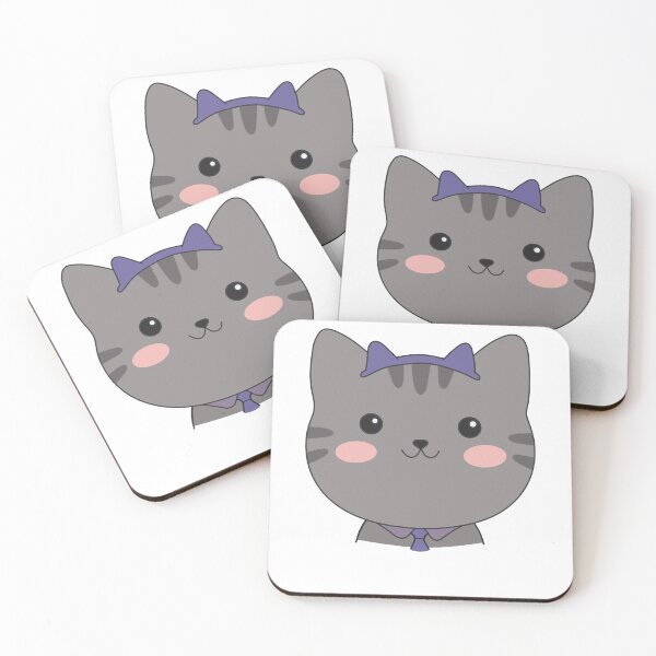 Item preview, Mochi Business Cat - Cute Corporate Kawaii Cat Sticker designed and sold by Chonkibao.