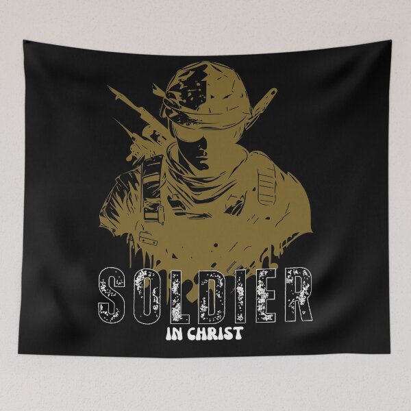 Item preview, Soldier Warrior Military Patriot Tactical Design. Fearless Tactical Soldier Warrior Art designed and sold by laughterforall.