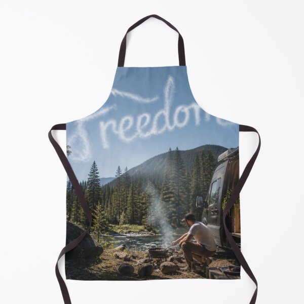 Item preview, Van Life Forest BBQ designed and sold by Natascha-Prints.