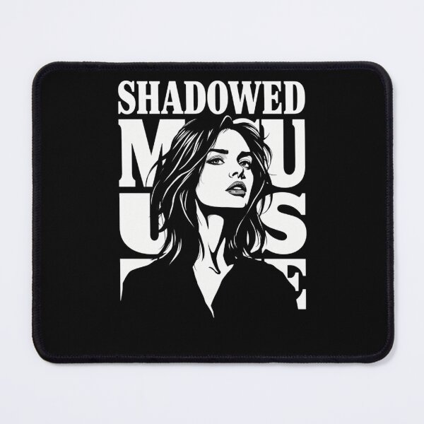 Item preview, Shadowed Muse - Retro Noir Portrait designed and sold by ERODED SELF.
