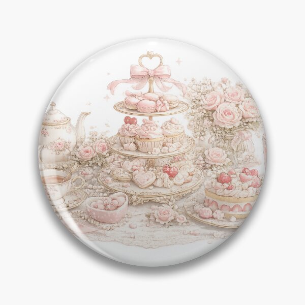 Item preview, Coquette Tea Party Dessert Table designed and sold by Blush and Bloom.