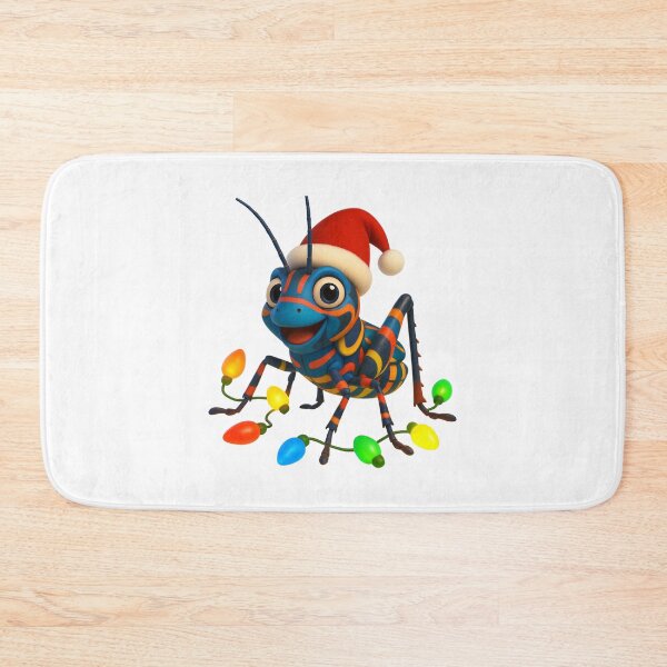 Item preview, Christmas Rainbow Grasshopper designed and sold by Sillytoe.
