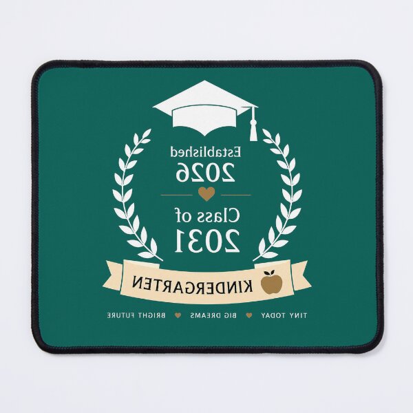Item preview, ⭐ LIFE MILESTONES COLLECTION ⭐ - 2026 - KINDERGARTEN - for dark color backgrounds - reversed (selfie ready) designed and sold by WheelieGdArt.
