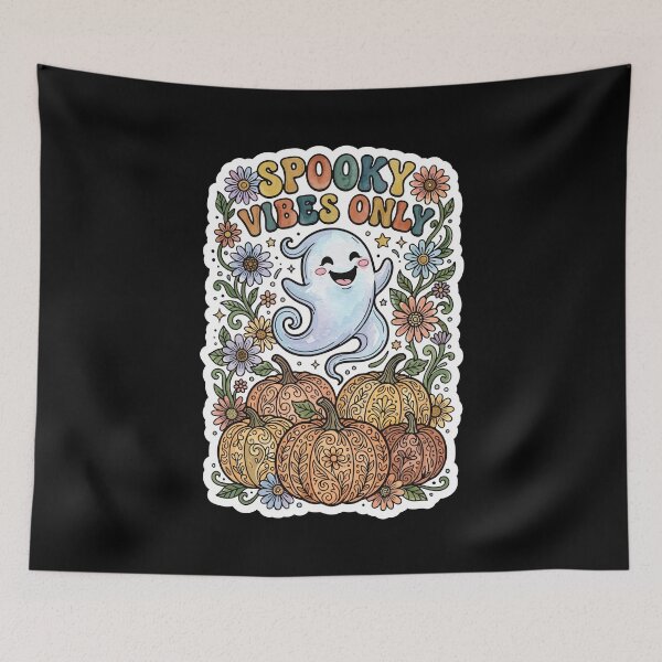 Item preview, Spooky Vibes Only - opt 1 designed and sold by jlStopMedia.