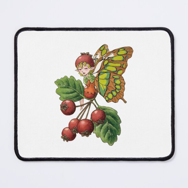 Item preview, May 13th birthday flower Hawthorn Fairy designed and sold by 366birthflower.