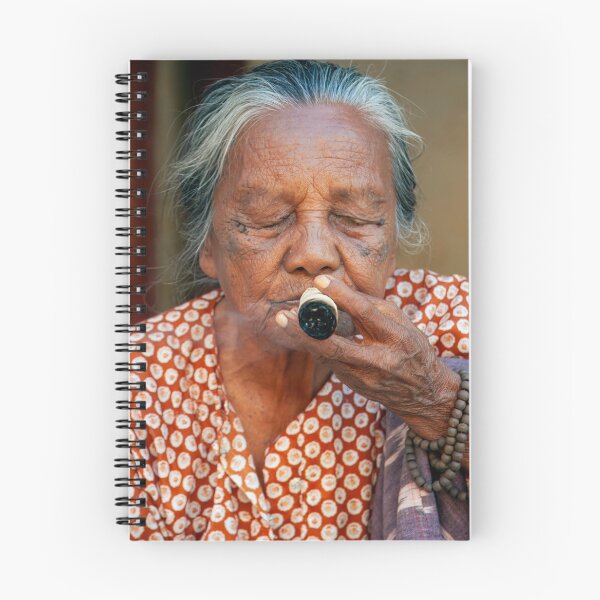 Item preview, Smoking a Cheroot in Bagan designed and sold by Kezzles.