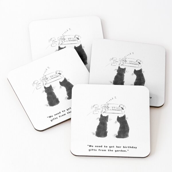 Item preview, 2 black cats want to find gifts for mum designed and sold by KPlayerAdhder.