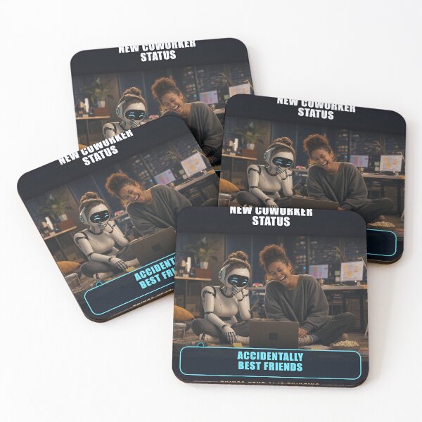 Item preview, New Coworker Status — Accidentally Best Friends designed and sold by Valmere-Punk.