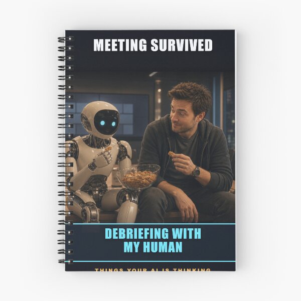 Item preview, Meeting Survived — Debriefing With My Human designed and sold by Valmere-Punk.
