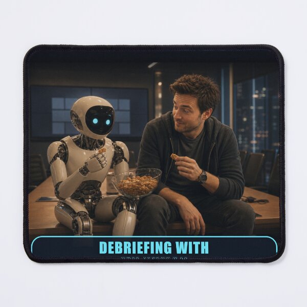 Item preview, Meeting Survived — Debriefing With My Human designed and sold by Valmere-Punk.