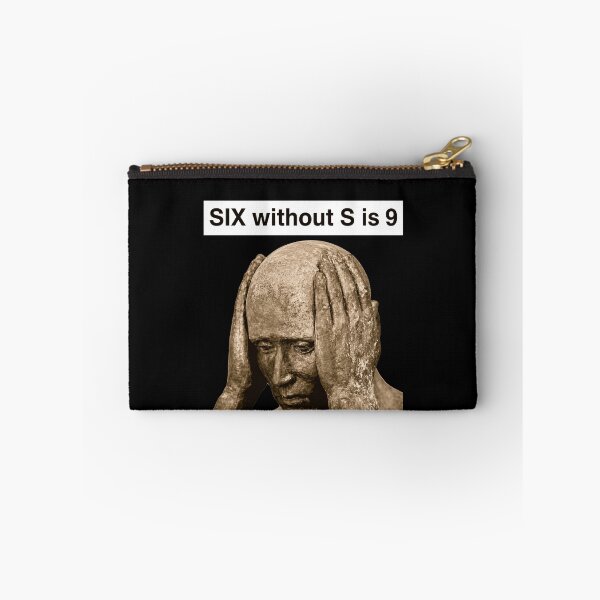 Item preview, Funny Six Without S Is 9 Math Wordplay designed and sold by elderberry.
