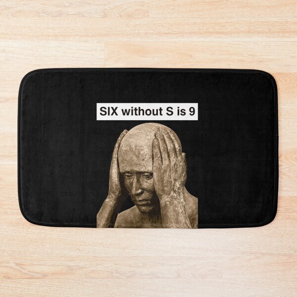 Item preview, Funny Six Without S Is 9 Math Wordplay designed and sold by elderberry.