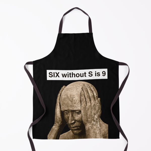 Item preview, Funny Six Without S Is 9 Math Wordplay designed and sold by elderberry.