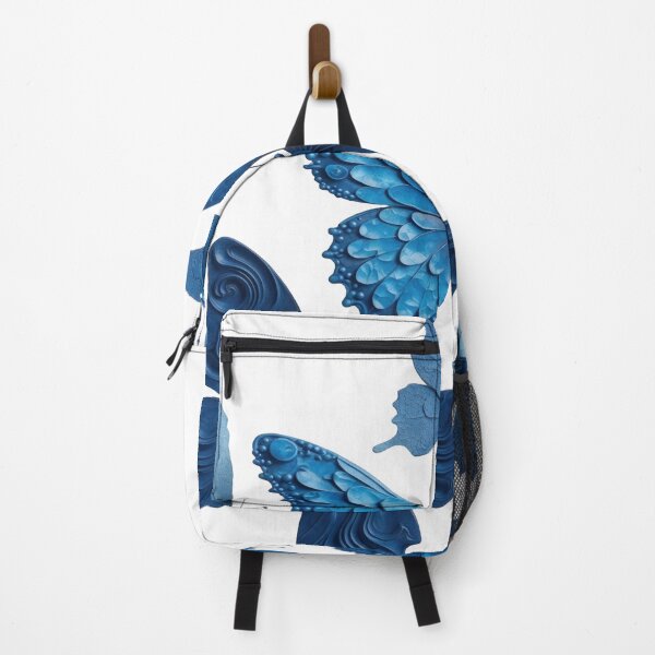 Item preview, Magical Blue Butterflies Modern Art Design designed and sold by dazzlemakers.