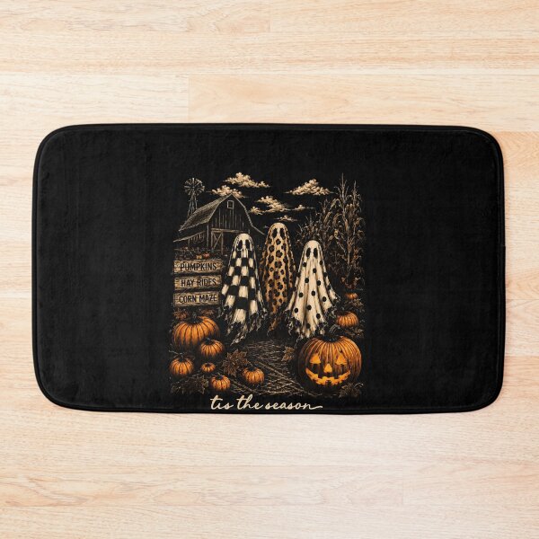 Item preview, Ghosts Pumpkin Patch Halloween Farm Season designed and sold by elderberry.