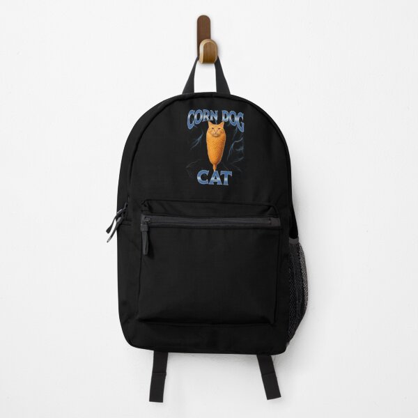 Item preview, Funny Corn Dog Cat Funny Food Meme Art designed and sold by elderberry.