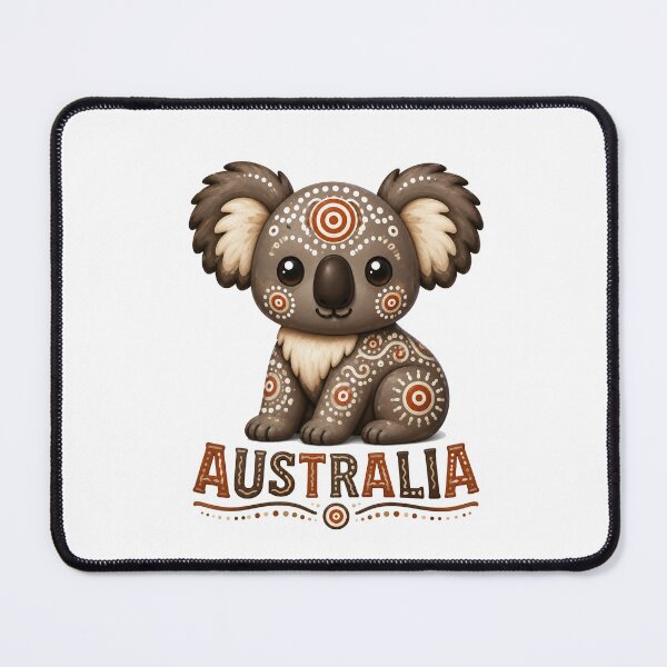 Item preview, Little Australian Creatures - Koala – Indigenous-Inspired Art designed and sold by Indigenous-Aus.