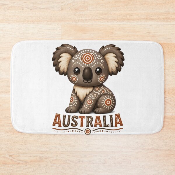 Item preview, Little Australian Creatures - Koala – Indigenous-Inspired Art designed and sold by Indigenous-Aus.