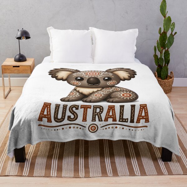 Item preview, Little Australian Creatures - Koala – Indigenous-Inspired Art designed and sold by Indigenous-Aus.